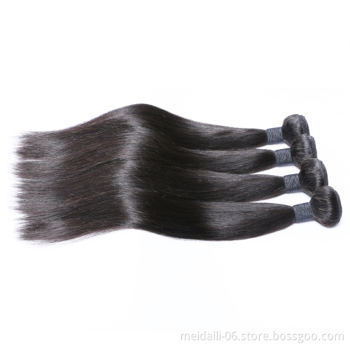 Top quality remy virgin raw peruvian hair cuticle aligned straight human hair bundles hair vendors